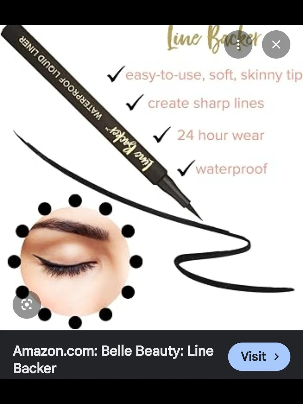 Beauty By Belle- Intense Green Liquid Eye Definition  BNWOB